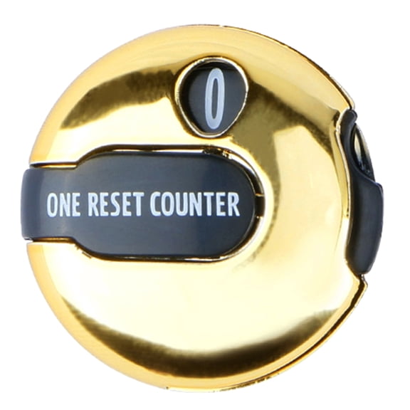 BIBABLYKE Golf Score Counter Golf Stroke Counter Clicker with Clip for Men Women One Touch Reset Simple Attachment to Scorekeeper