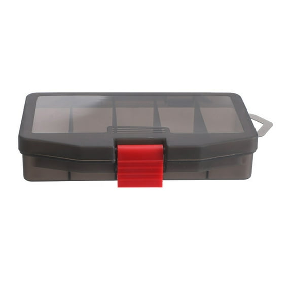 BIBABLYKE Grids Fishing Tackle Box Waterproof Seal Fishing Tool Storage Box Lures Baits Storage Case with Adjustable Compartments