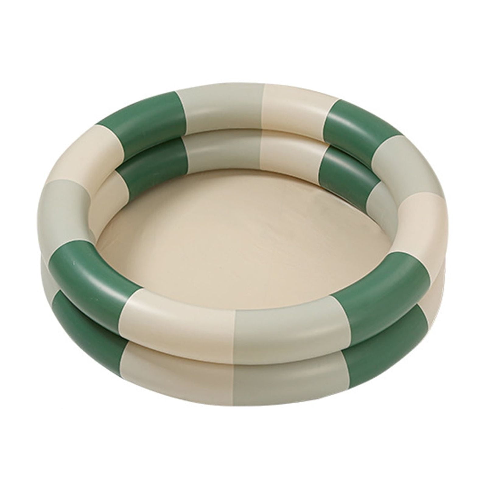 BIBABLYKE Inflatable Swimming Pool for Kids Reusable Baby Pool Portable Small Swimming Pool Round Swimming Pool Indoor Kiddie Pool