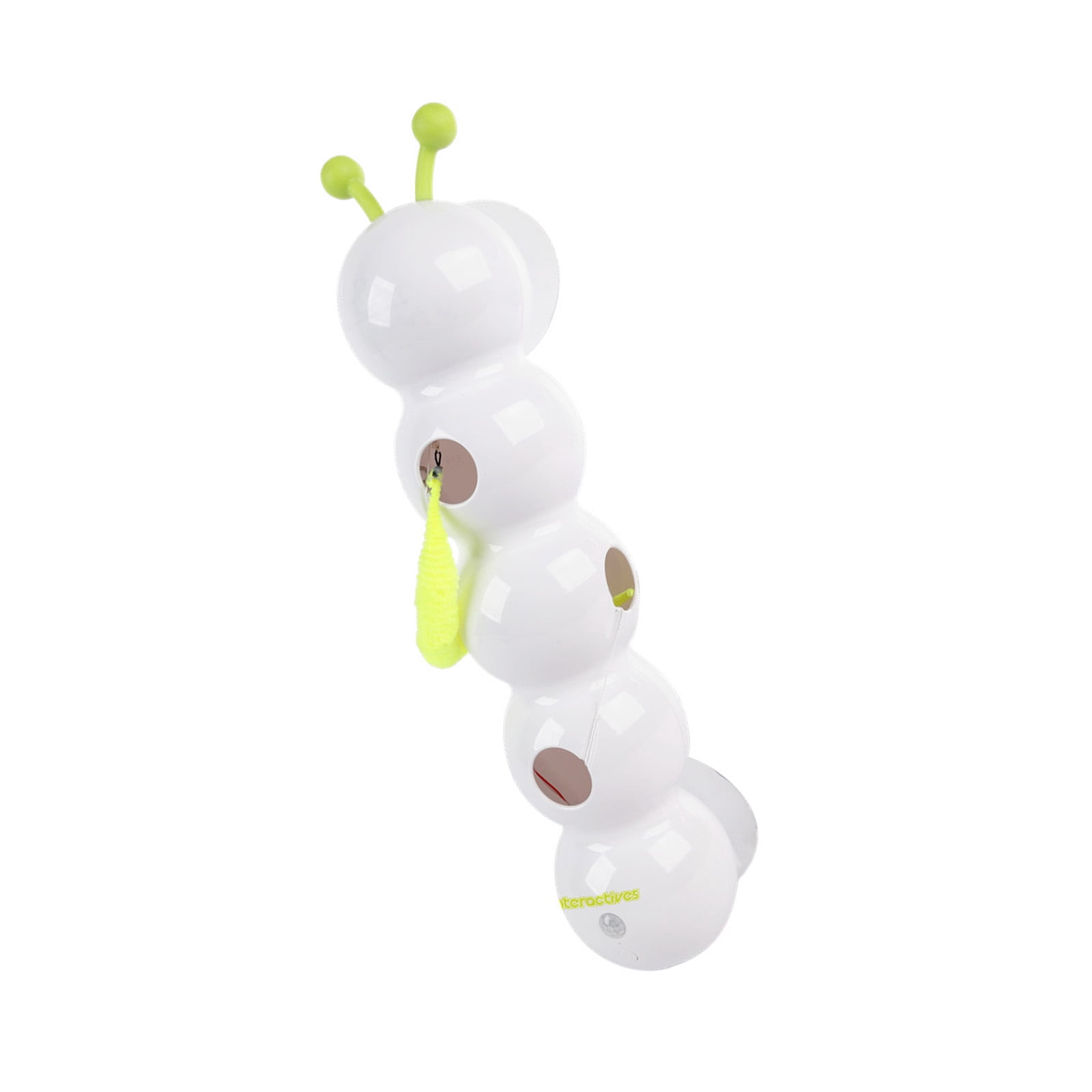 BIBABLYKE Intelligent Auto Swing Cats Teaser Stick with Motion Sensors And Replaceable Tail Interactive Automatic Teasing Cats Toy