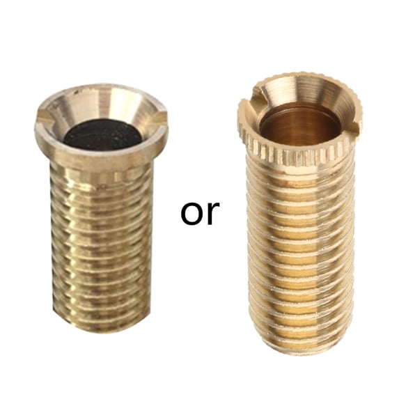 BIBABLYKE Kitchen Sink Strainer Screw Thicken Copper Strainer Waste Threaded Screw Connector Kitchen Fixture Parts Durable