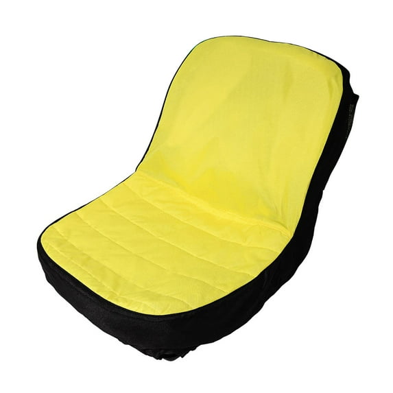 BIBABLYKE LP92334 Adjustable Tractor Cushioned Seat Cover Waterproof Comfortable Wearresistant Supportive for Extended Farming Use