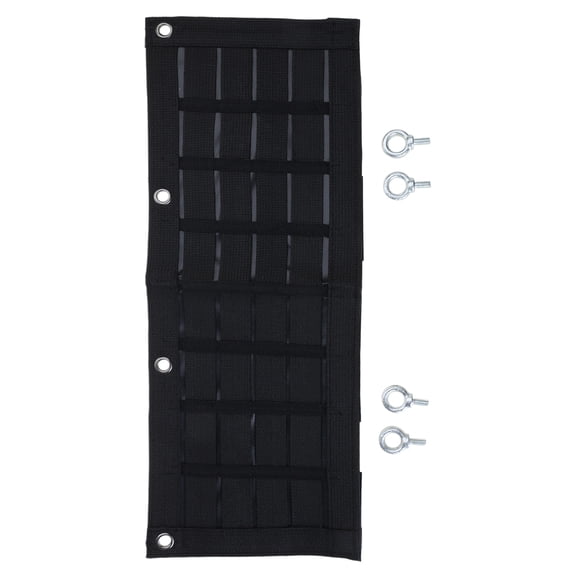 BIBABLYKE Large Capacity Tailgate Organizer Trunk Parcel Shelf Cargo Shade Cover Luggage Storage Bag for Jimny JB64 JB74 2019-2024