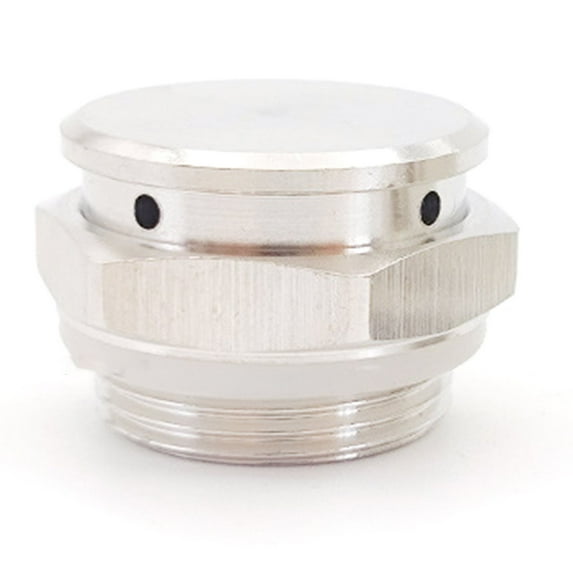 BIBABLYKE M12 M25 Pipe Thread Hydraulic Breather Vent Stainless Steel Pressure Relief Breather Plug