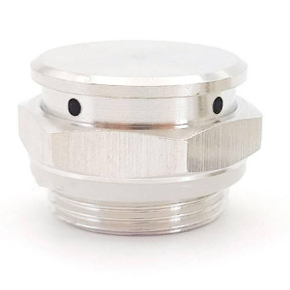 BIBABLYKE M12 M25 Pipe Thread Hydraulic Breather Vent Stainless Steel Pressure Relief Breather Plug