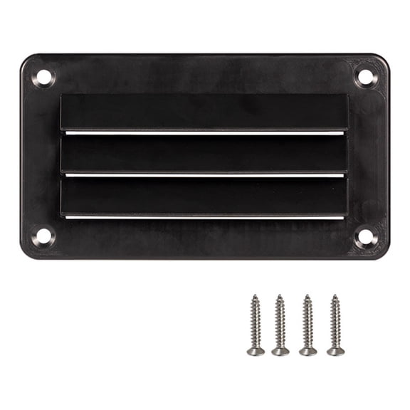 BIBABLYKE Marine Ventilation Fan with Adjustable Louver Designs High Performances Exhaust Fan Simple Installs for Boats & Yachts