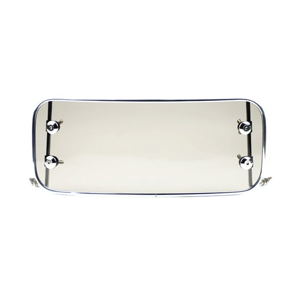 BIBABLYKE Motorbike Wind Deflector Motorcycles Windscreen Screw On Windshield Extension Universal for Motorcycles Scooter