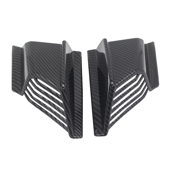 BIBABLYKE Motorcycle Winglets Fairing Motorcycle Wing Aerodynamic Winglets Spoiler Wing Modification Accessory for ADV160 Durable