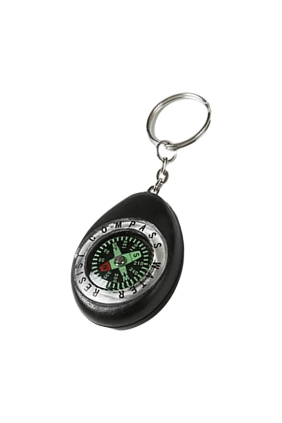 Multicolour Compass Keychain Backpack Pendant for Camping and Hiking Adventures Outdoor Gadget Emergency Accessory