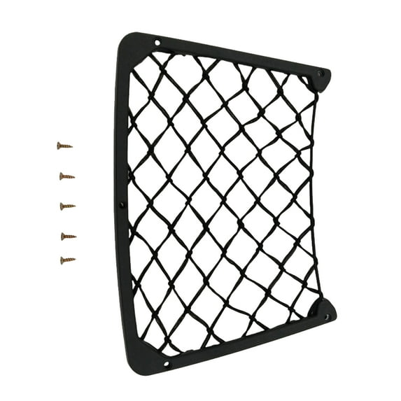 BIBABLYKE Nylon Mesh Car Seat Back Organizers Quick Installation Universal Vehicle for Phones Cards Toys Extra Storage Space