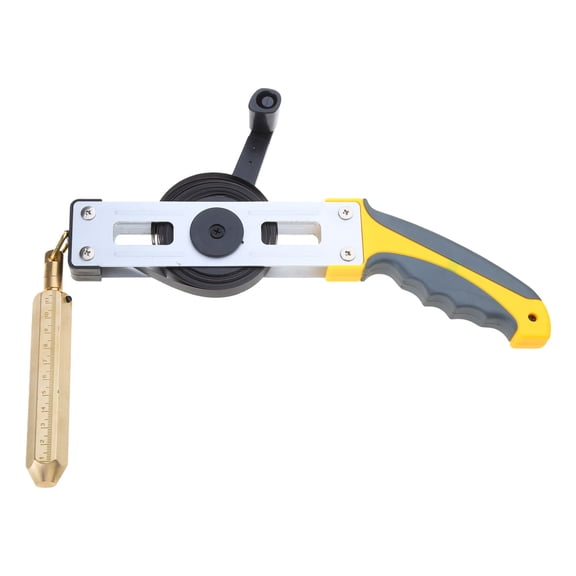 BIBABLYKE Oil Tank Gauging Tapes 5/10/15/20/30M Measuring Ruler with Explosionproof Brass PlumbBob Tape Measure Rubber Handle