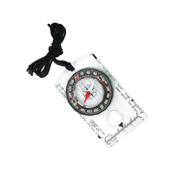 BIBABLYKE Orienteering Compasses Survival Navigation Compasses Camping Multifunctional Compasses Ruler for Map Reading Backpacking