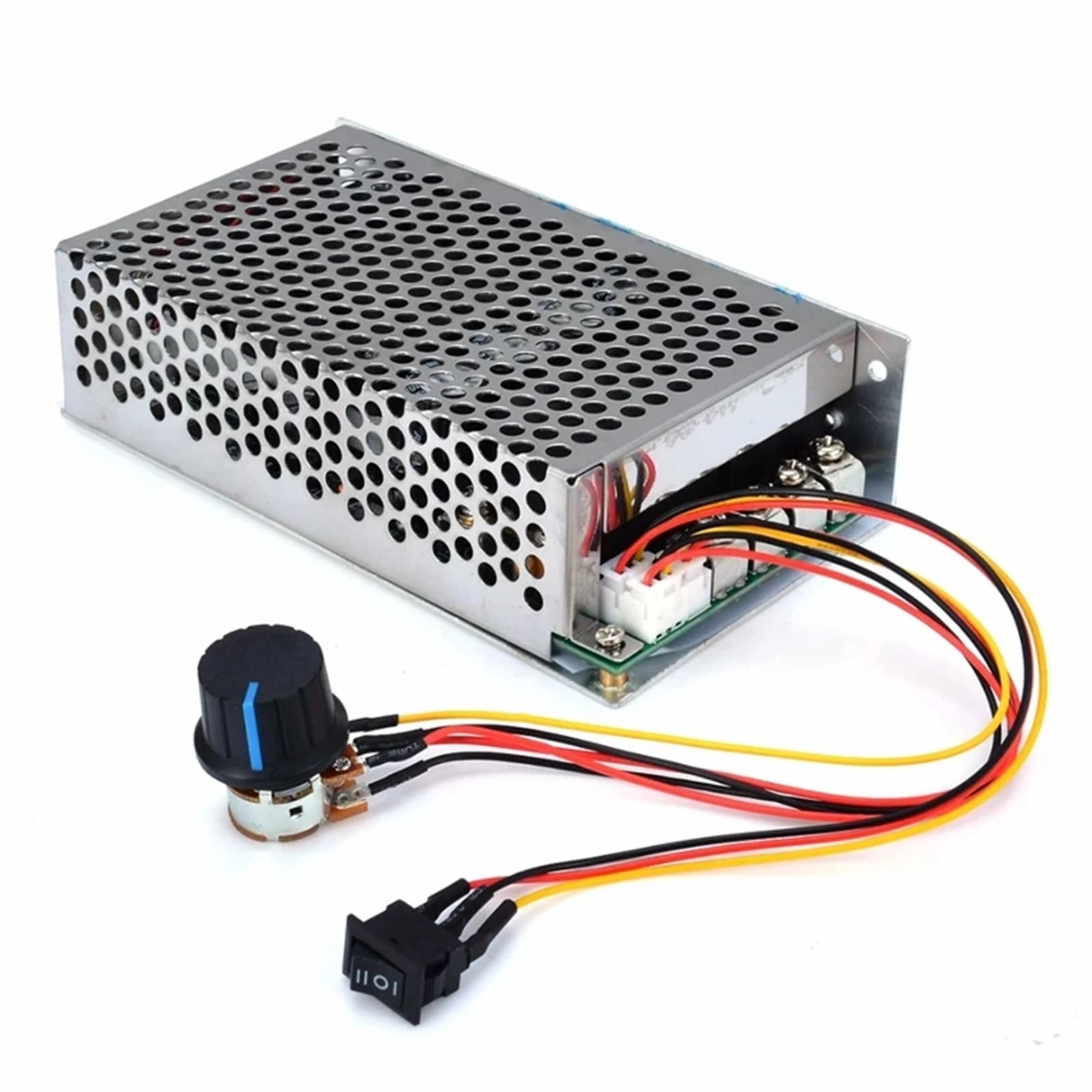 Engine Rpm Speed Controller BIBABLYKE PWM Motor Engine Speed Controller DC10-50V 100A 3000W ...