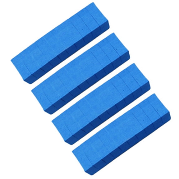 BIBABLYKE Pack Of 4 Heavy Duty EVA Foam Car Bumper Protectors Impact Absorption Scratch Resistance Wall Guard for Garage Walls