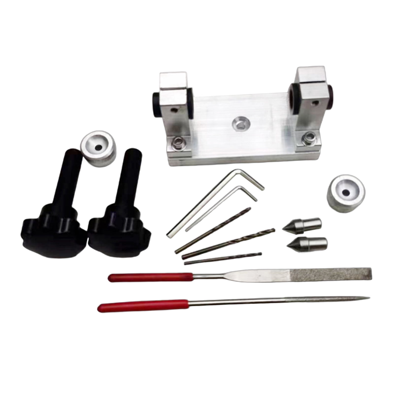 BIBABLYKE Pearls Drilling Machine Beading Polishing Equipment Powerful Amber Holing Device Jewelry Making Tool