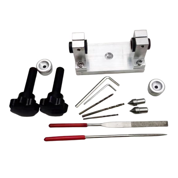 BIBABLYKE Pearls Drilling Machine Beading Polishing Equipment Powerful Amber Holing Device Jewelry Making Tool