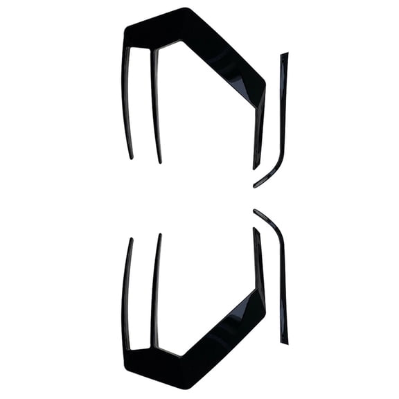 BIBABLYKE Plastic Rear Spoiler Easy To Install Rear Wing Stylish Rear Wing Vehicle Accessories for Golf 7 Enhances Aerodynamics