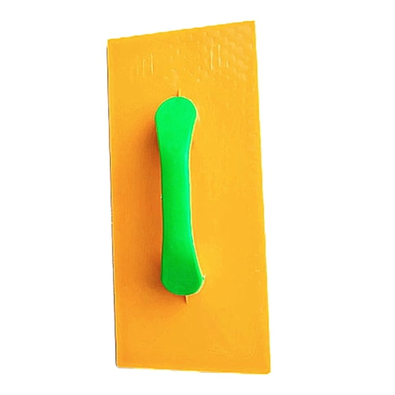 BIBABLYKE Plastic Rendering Texturing Handle Plastering Top Coat Float Trowel Structure Concrete Spatula Tool for Home Improvement