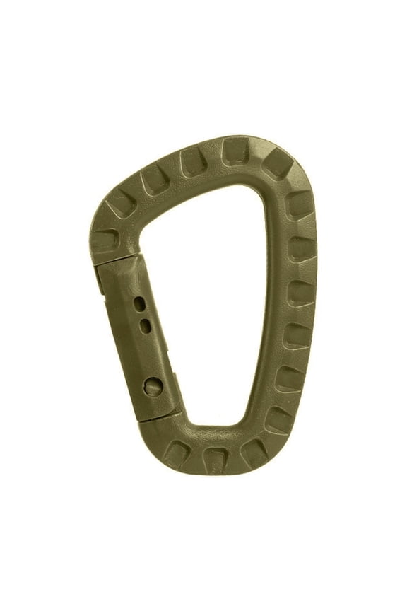 Plastic Snap Hook D Shaped Carabiner Tactically Backpacks Buckle Keychains D Rings Spring Gear Clip Easy to Use