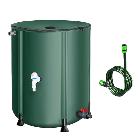 BIBABLYKE Portable Water Storage Container Water Bucket Rainwater Collection For Rainwater Collection Garden Irrigation Storage
