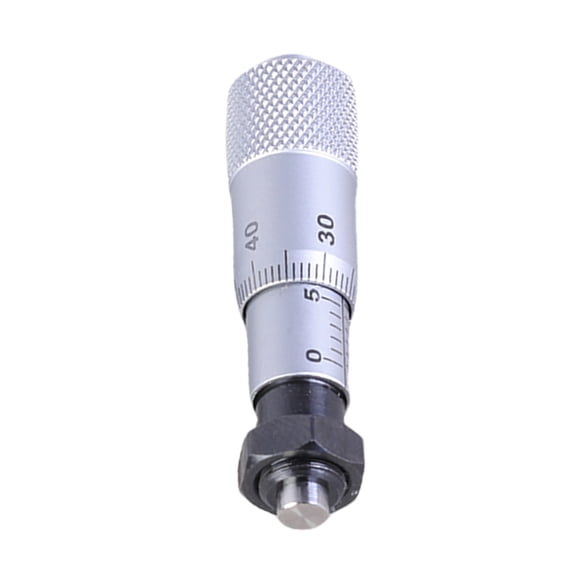 BIBABLYKE Precisions Micrometer Head Measure Tool 0-6.5 Carbon Steel Micrometer Head Mechanical Engineering Tool for Engineers