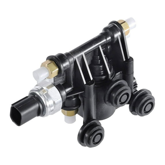 BIBABLYKE Rear Air Suspension Solenoid Valves Block Unit Improved SUV Handling Suitable For LR3 RVH000046 RVH000045 RVH500070