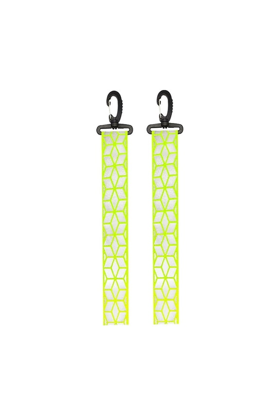 Safety Reflector Visible Reflective Pendant Reflective Safety Keychain for Kids Adults Backpack Jackets Dog Collar Key