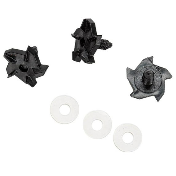 BIBABLYKE Secure & Reliable Helmet Screw Set Multifunctional Helmet Fasteners Universal Helmet Screw set Motorbike Spare Part