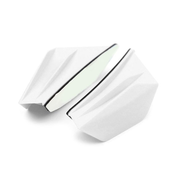 BIBABLYKE Side Air Deflectors, Fairing Side Wing Windshield, Fairing SideShield, Wind Deflectors for Motorcycle