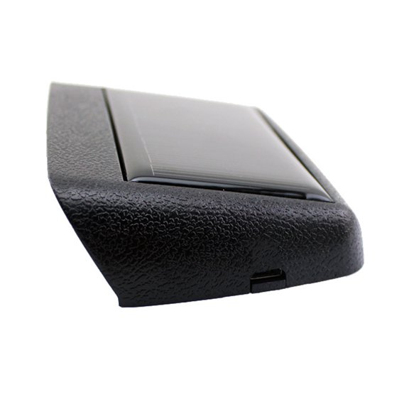 BIBABLYKE Solar Powered Car Clock with Luminous Display Vehicle Timepiece Automobile Solar Powered Clock for Nighttime Drives