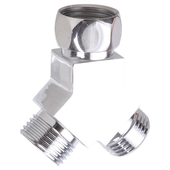 BIBABLYKE Space Saving 3 Way Water Pipe Fitting Water Pipe Union Convenient 3 Way Water Pipe Joint Long Service Water Fitting