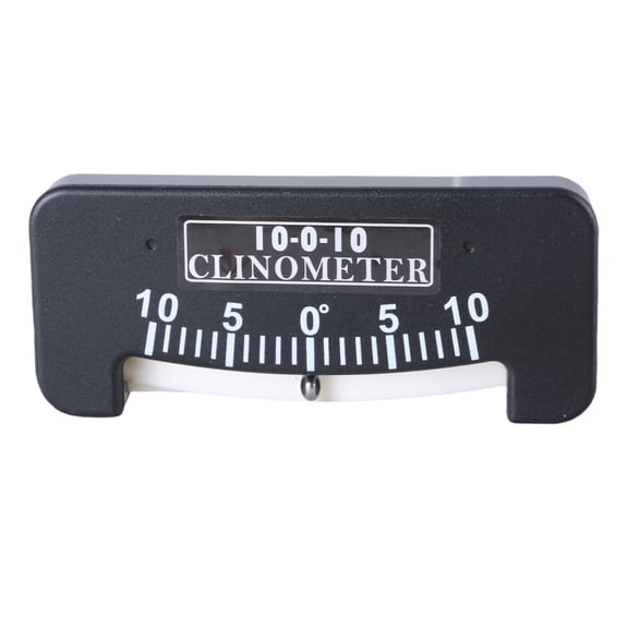 BIBABLYKE Spirits Levels Bubble Inclinometer Slope Angles Ruler for Boats Home Improvement 0-10 Degree