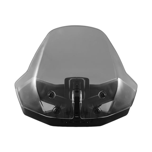 BIBABLYKE Sport Front Windshield Dark Tinted Adjustable Vented Wind Deflectors Windscreen Accessories Lightweight for Ryker 900