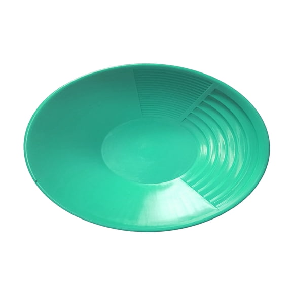 BIBABLYKE Thickened Gold Panning Pans with Manual Operate Hand Operated Gold Mining Pans Easy to Use Pans for Efficient Prospecting