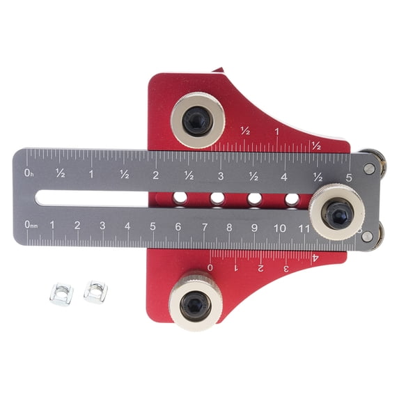 BIBABLYKE Thin Ripping Jig Table Sawing Jig Guide Adjustable Narrow Strips Repetitive Cutting Woodworking Tool Table Sawing Accessories