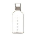 thumbnail image 1 of BIBABLYKE Time Marked Glass Cup For Daily Hydrations High Quality Glass Cup With Time Scale Glass Bottle For Easy Water Monitoring, 1 of 8