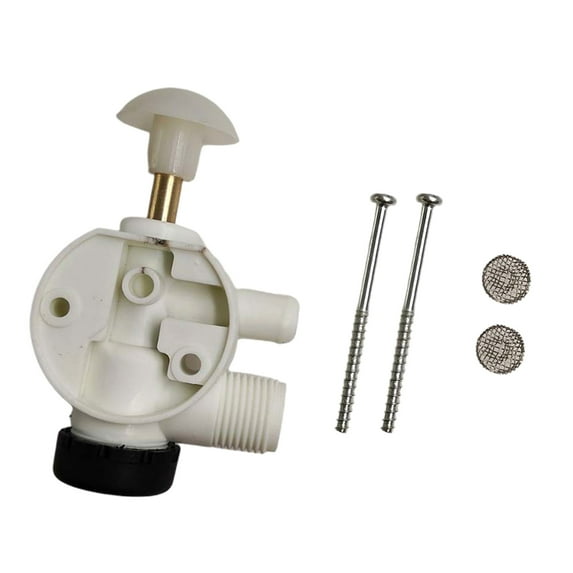 BIBABLYKE Toilet Flush Valves Assembly 385314349 - Campers, Trailer, Boats, & RVs Toilet Repair Kit for Sealand Vacuflush