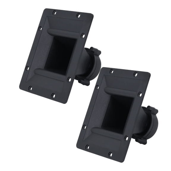 BIBABLYKE Tweeters 150W 116MM Piezoelectric Tweeter Loudspeaker Ceramic Buzzer Treble Square Sound Speaker 4-8 Impedance