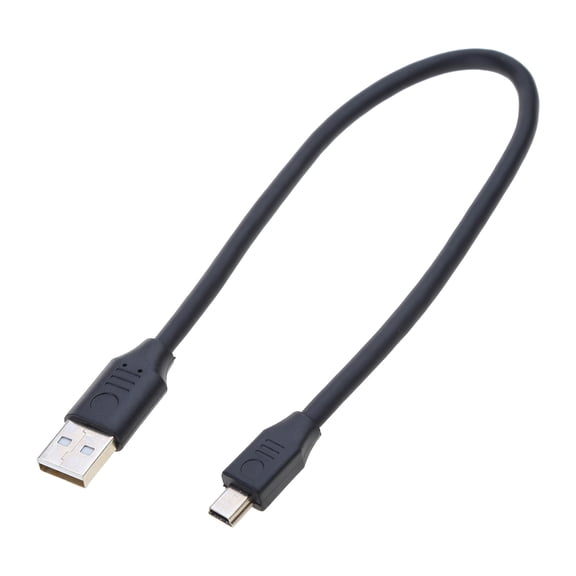BIBABLYKE USB-A to Mini USB Cable for Charging and Data Transfer Cable for Cameras, Mini USB Devices USB Extender Cord