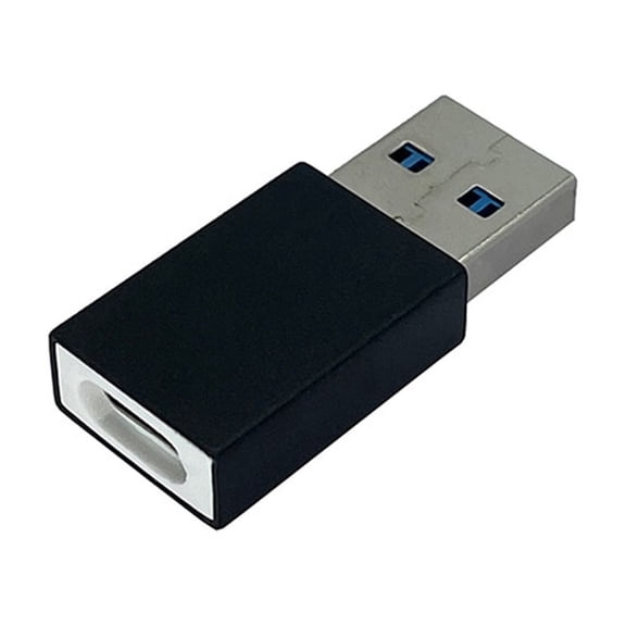 BIBABLYKE USB Data Blocker, USB C to USB A Adapter for Quick Charging and Data Prevention