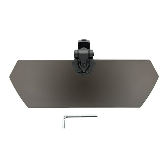 BIBABLYKE UTV Sun Universal Sun Protections Anti-Glare Polarized Sun Visors Work with Windshield Fit 1.5-2'' Roll Bar