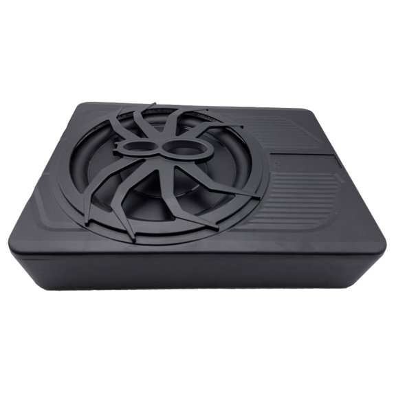 BIBABLYKE Underseat Active Subwoofer Suitable for Cars Motoorhomes with Built In Amplifier and Deep Bass Output Easy Installation