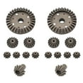 thumbnail image 1 of BIBABLYKE Upgrade Metal Gear 30T 24T 12T Differential Driving Gears 0011/0012/0013/0014 fo, 1 of 5