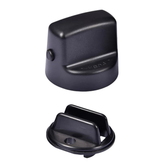 BIBABLYKE Upgraded Ignition Lock Knob with Reinforced Stress Point Plastic Start Button D461-66-141A-02 Replacements for Auto