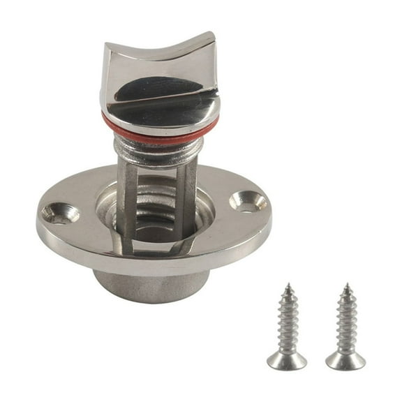 BIBABLYKE Upgrades Stainless Steel Garboard Drain Plugs set Marine Bilge Drain Plugs Marine Bilge Accessories for Kitchen Bathroom