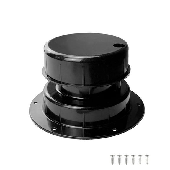 BIBABLYKE Upgrades Ventilation Pipe Caps ABS Roof Vent Cover Odor Blocking Drainage Systems for Enhances Air Flowing & Comfort