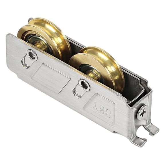 BIBABLYKE Upgrades Window Rollers Sliding Window Pulleys Steel/Nylon Window Glides Rollers Simple Installation for Sliding door