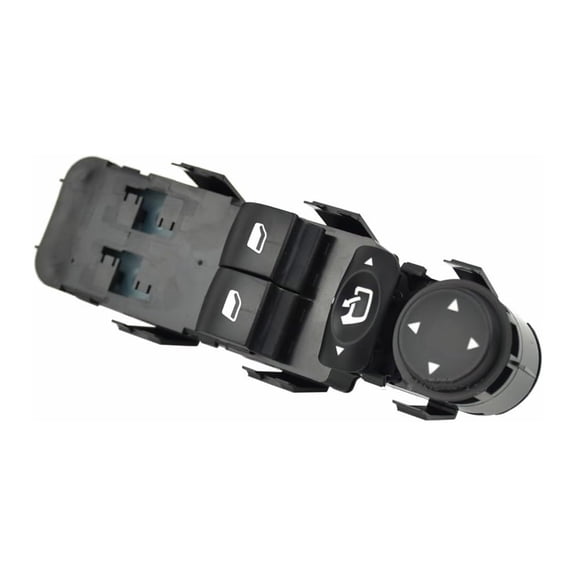 BIBABLYKE Vehicle Electric Power Control Window Height Adjuster Glass Push Button Elevator Regulator Fit for C4 6554.HE 9651464277