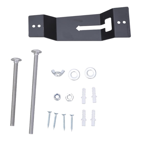 BIBABLYKE Wall Mounted Spare Tire Holder For Trailers Utility Enclosed Trailer Wheel Bracket Rack Space Saving Accessories