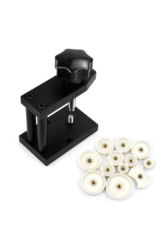 Watch Case Press Dies Watch Crystal Front Back Case Rear Cover Screw Press Presser Close Watchmakers Repair Kit Tools